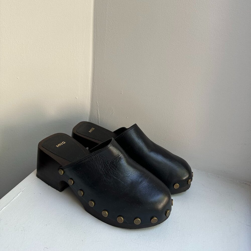 Mango Clogs heels US 7.5